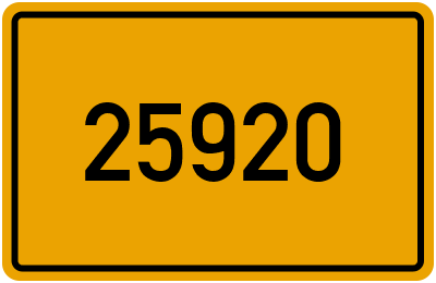 PLZ 25920