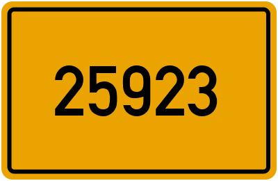 PLZ 25923