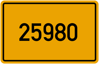 PLZ 25980
