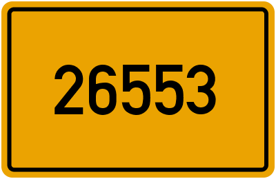 PLZ 26553