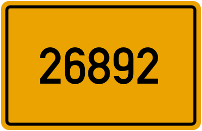 PLZ 26892