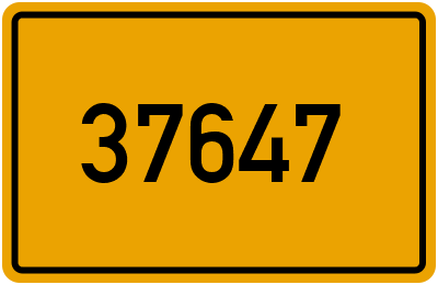 PLZ 37647