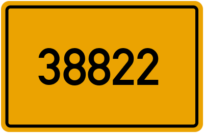 PLZ 38822