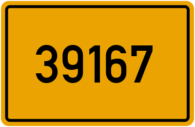 PLZ 39167