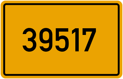 PLZ 39517