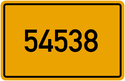 PLZ 54538