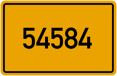 PLZ 54584