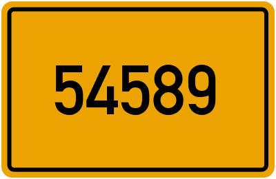 PLZ 54589