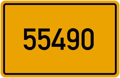 PLZ 55490