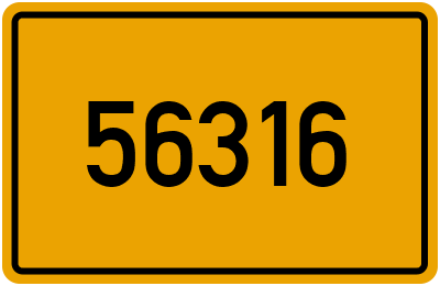 PLZ 56316
