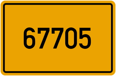 PLZ 67705