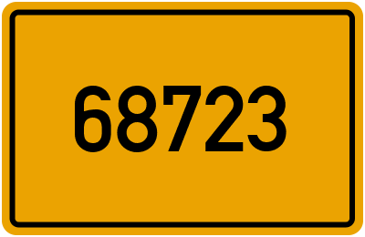 PLZ 68723