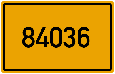 PLZ 84036