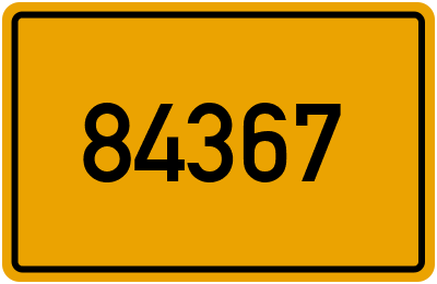 PLZ 84367