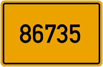 PLZ 86735
