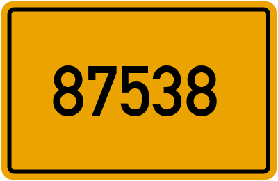 PLZ 87538