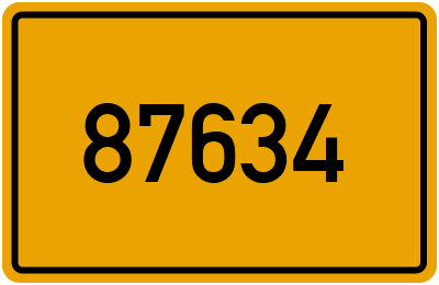 PLZ 87634