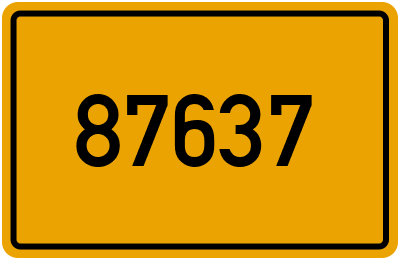 PLZ 87637