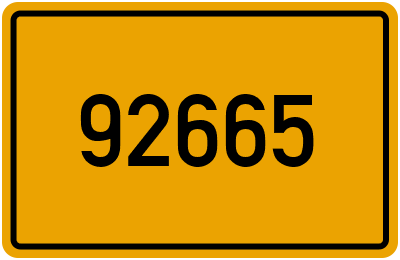 PLZ 92665
