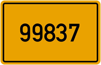 PLZ 99837