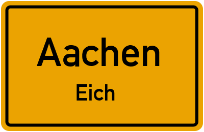 Straßenverzeichnis Aachen Eich