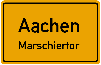 Straßenverzeichnis Aachen Marschiertor
