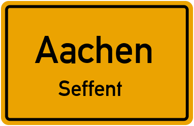 Straßenverzeichnis Aachen Seffent