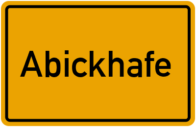 Abickhafe in Niedersachsen