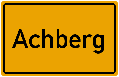 Achberg in Baden-Württemberg