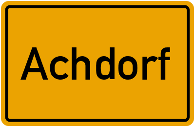 Achdorf