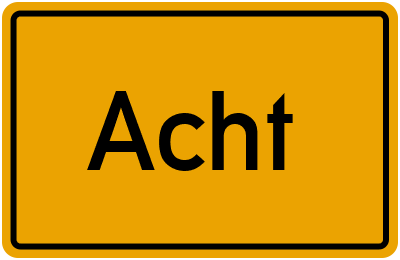 Acht in Rheinland-Pfalz