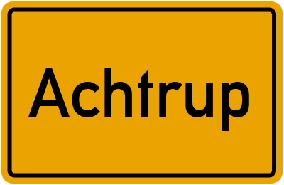 Achtrup in Schleswig-Holstein