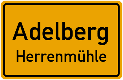 Straßenverzeichnis Adelberg Herrenmühle