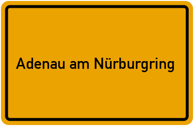 Branchenbuch Adenau am Nürburgring, Rheinland-Pfalz