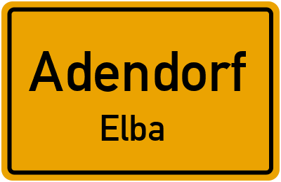 Straßenverzeichnis Adendorf Elba