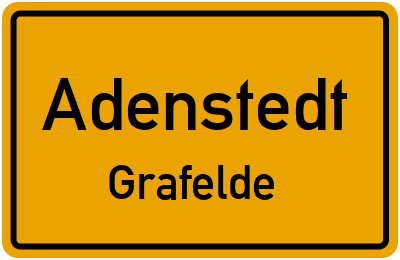 Straßenverzeichnis Adenstedt Grafelde