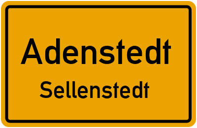 Straßenverzeichnis Adenstedt Sellenstedt