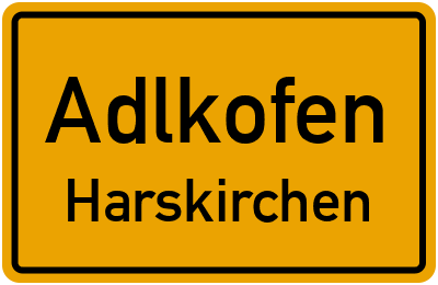Straßenverzeichnis Adlkofen Harskirchen