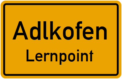 Straßenverzeichnis Adlkofen Lernpoint