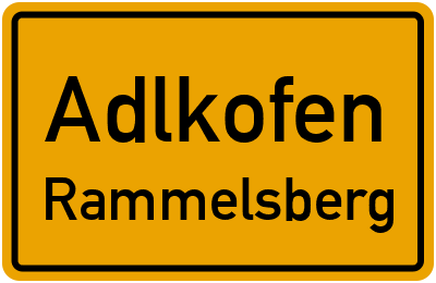 Straßenverzeichnis Adlkofen Rammelsberg