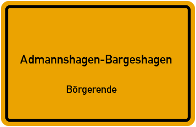 Admannshagen-Bargeshagen