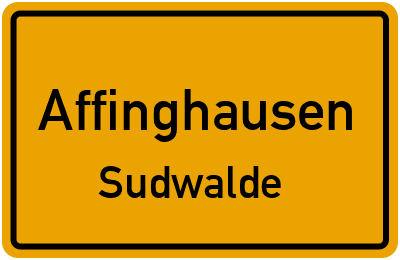 Straßenverzeichnis Affinghausen Sudwalde