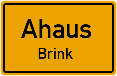 Straßenverzeichnis Ahaus Brink