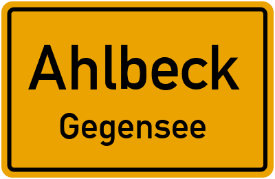 Straßenverzeichnis Ahlbeck Gegensee