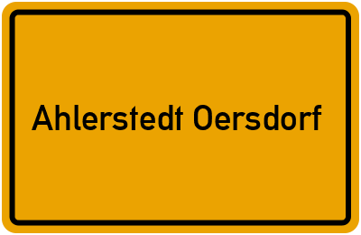 Branchenbuch Ahlerstedt Oersdorf, Niedersachsen