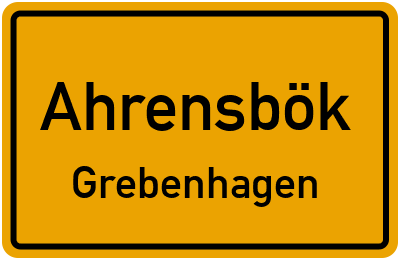 Straßenverzeichnis Ahrensbök Grebenhagen