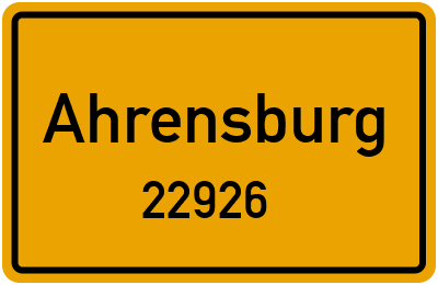 Briefkasten in 22926 Ahrensburg: Standorte mit Leerungszeiten
