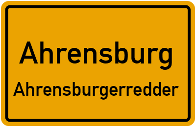 Straßenverzeichnis Ahrensburg Ahrensburgerredder