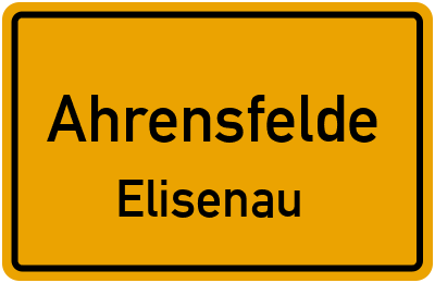 Straßenverzeichnis Ahrensfelde Elisenau