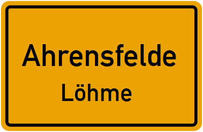 Straßenverzeichnis Ahrensfelde Löhme